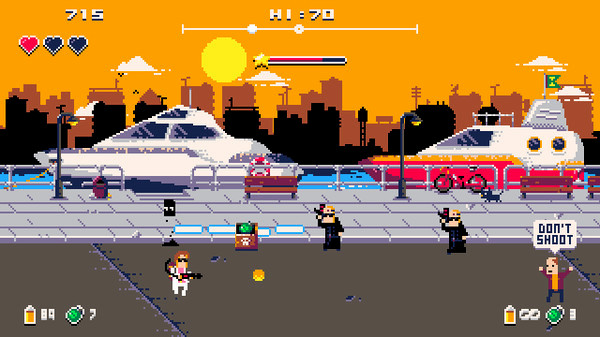 Игра Donuts'n'Justice, скриншот