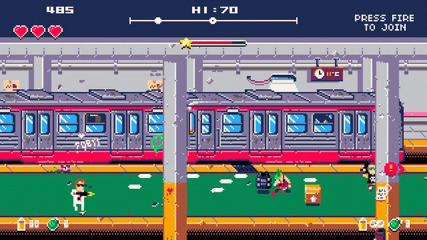 Игра Donuts'n'Justice, скриншот