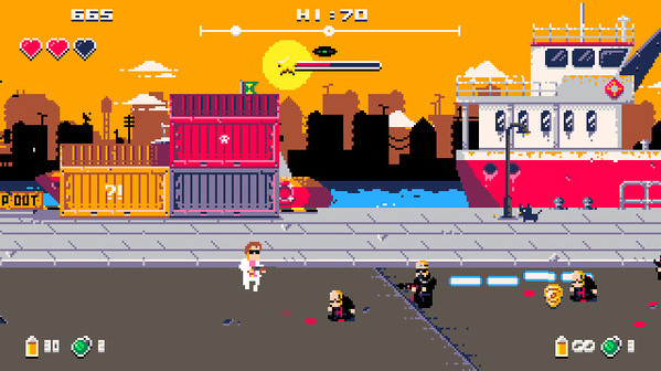 Игра Donuts'n'Justice, скриншот