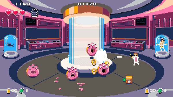 Игра Donuts'n'Justice, скриншот