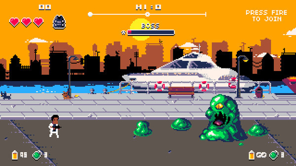 Игра Donuts'n'Justice, скриншот
