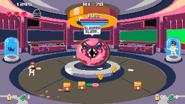Игра Donuts'n'Justice, скриншот