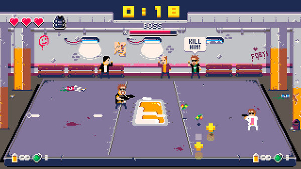 Игра Donuts'n'Justice, скриншот
