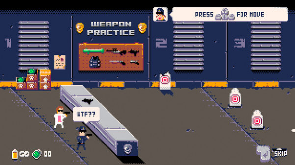 Игра Donuts'n'Justice, скриншот