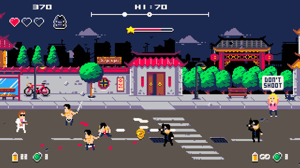 Игра Donuts'n'Justice, скриншот