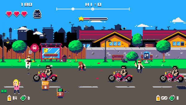 Игра Donuts'n'Justice, скриншот