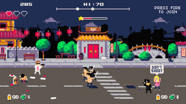 Игра Donuts'n'Justice, скриншот