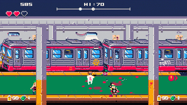 Игра Donuts'n'Justice, скриншот
