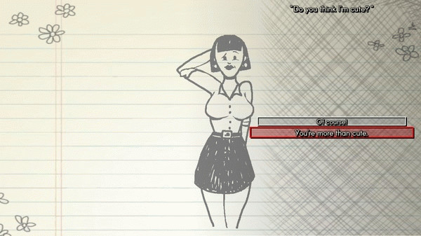 Игра Doodle Date, скриншот
