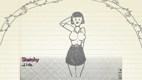 Игра Doodle Date, скриншот