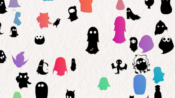 Игра Doodle Harmony Ghosts, скриншот