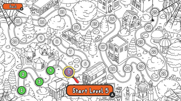 Игра Doodle Hunt: Halloween Rush, скриншот
