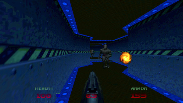 Игра DOOM 64, скриншот