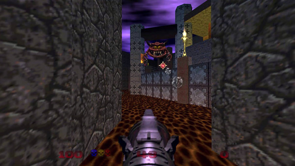 Игра DOOM 64, скриншот