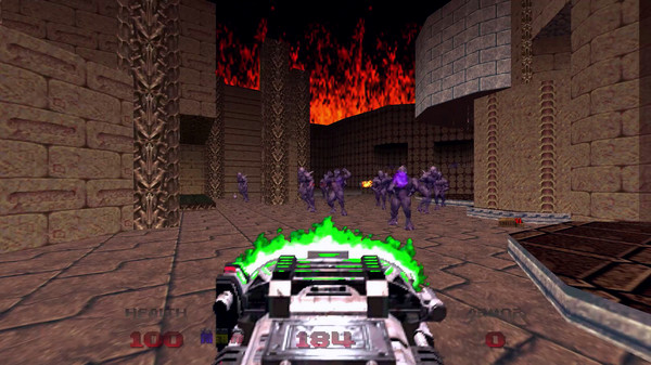 Игра DOOM 64, скриншот