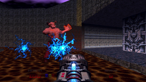Игра DOOM 64, скриншот