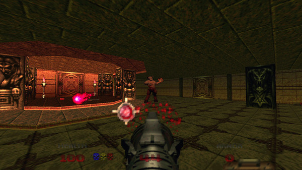 Игра DOOM 64, скриншот