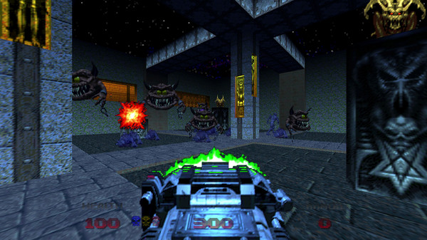 Игра DOOM 64, скриншот