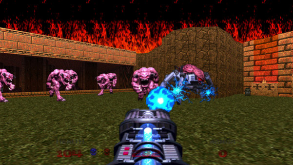 Игра DOOM 64, скриншот