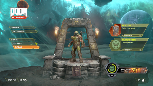 Игра DOOM Eternal Year One Pass, скриншот