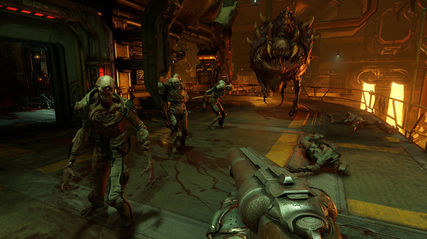 Игра DOOM, скриншот