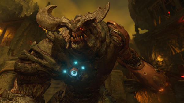 Игра DOOM, скриншот