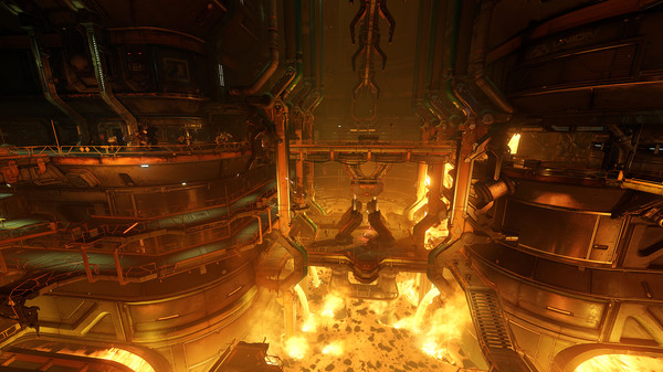 Игра DOOM, скриншот