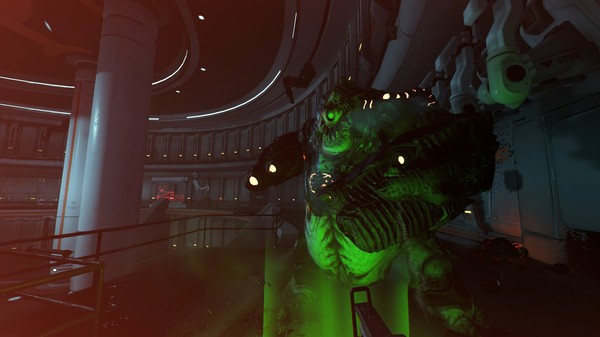 Игра DOOM VFR, скриншот