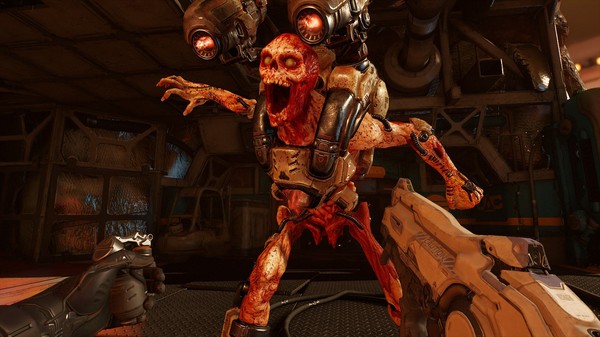 Игра DOOM VFR, скриншот