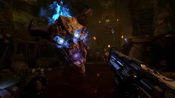 Игра DOOM VFR, скриншот
