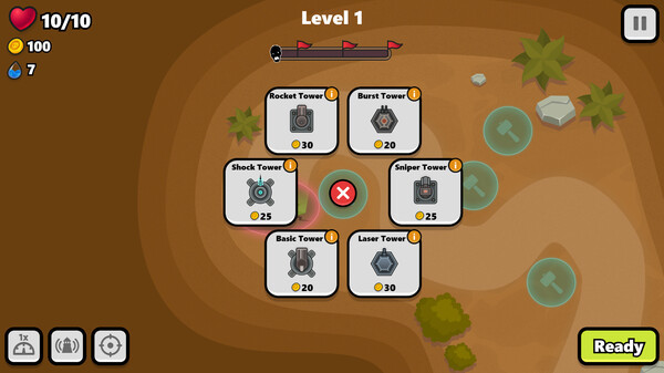 Игра Doomsday Tower Defense, скриншот