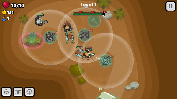 Игра Doomsday Tower Defense, скриншот