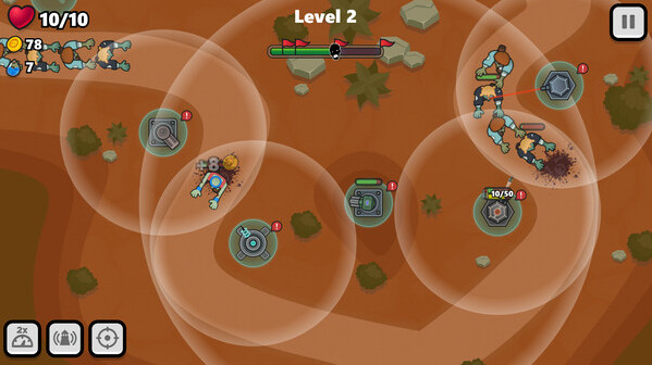 Игра Doomsday Tower Defense, скриншот