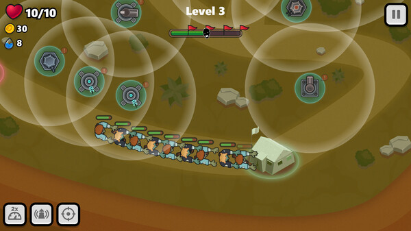 Игра Doomsday Tower Defense, скриншот