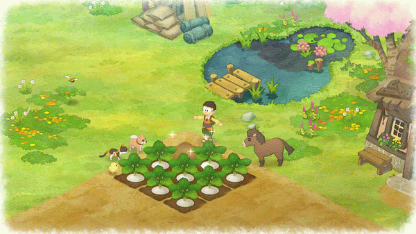Игра DORAEMON STORY OF SEASONS, скриншот