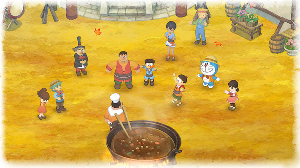 Игра DORAEMON STORY OF SEASONS, скриншот