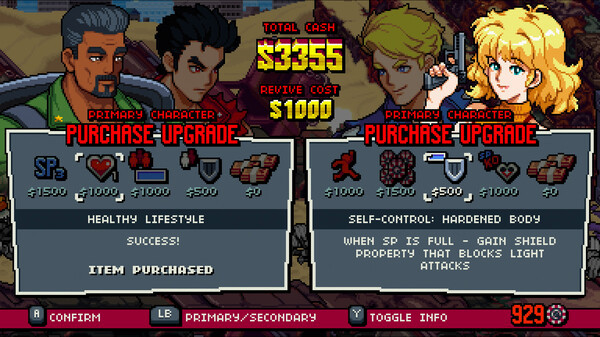 Игра Double Dragon Gaiden: Rise Of The Dragons, скриншот