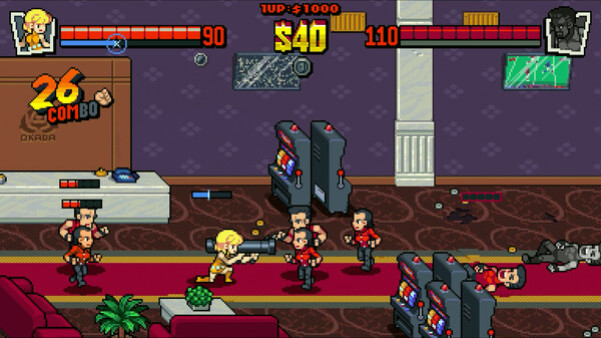 Игра Double Dragon Gaiden: Rise Of The Dragons, скриншот