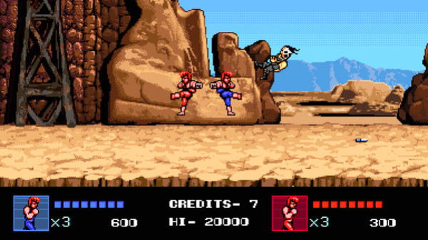 Игра Double Dragon IV, скриншот