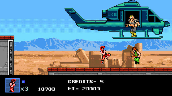 Игра Double Dragon IV, скриншот
