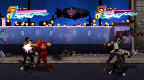 Игра Double Dragon: Neon, скриншот