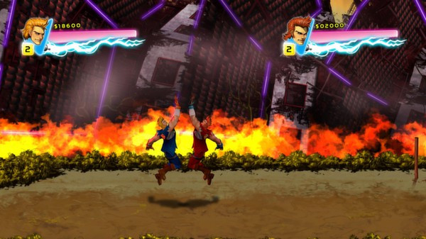 Игра Double Dragon: Neon, скриншот