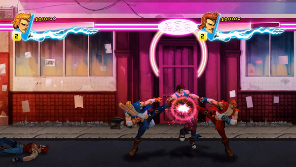 Игра Double Dragon: Neon, скриншот