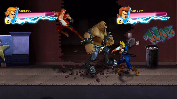 Игра Double Dragon: Neon, скриншот