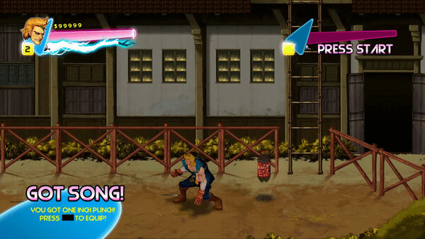 Игра Double Dragon: Neon, скриншот