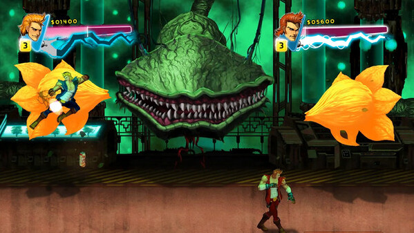 Игра Double Dragon: Neon, скриншот