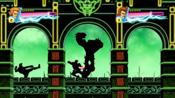 Игра Double Dragon: Neon, скриншот