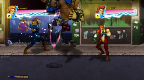 Игра Double Dragon: Neon, скриншот