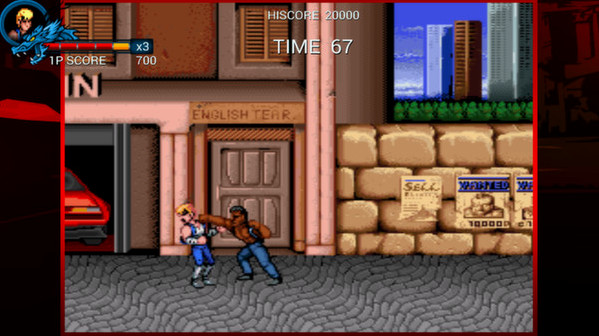 Игра Double Dragon Trilogy, скриншот