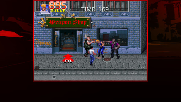Игра Double Dragon Trilogy, скриншот